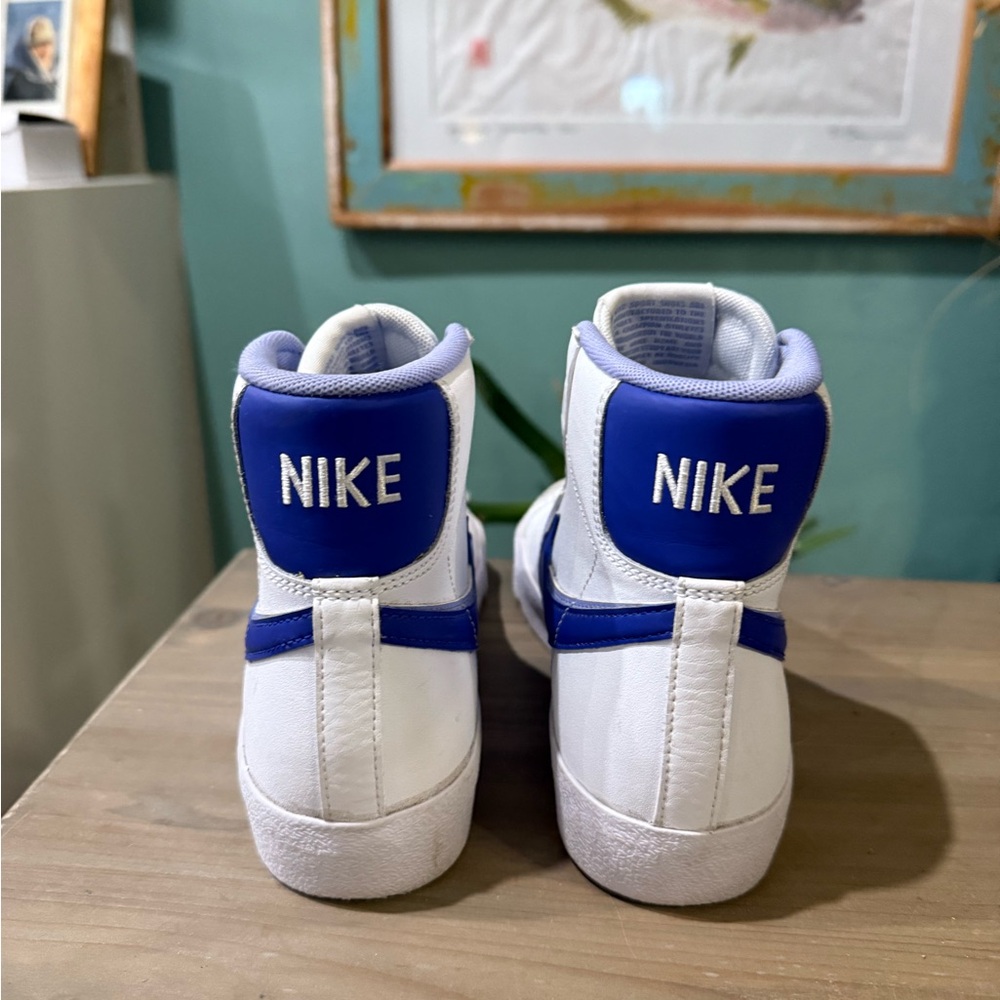 nike purple double swoosh blazer - Picture 3 of 4